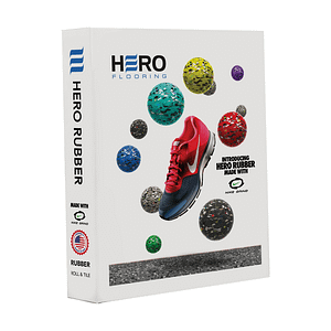 Hero Rubber made with Nike Grind Architect Folder